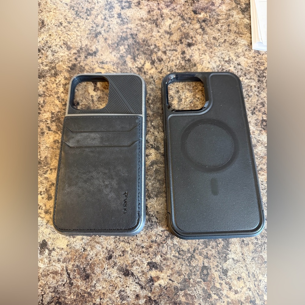 Black iPhone Cases with Card Holder